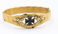 Auktion 364<br>patriotisches Armband, 1. WK, Grabenkunst?, ca. D-6cm