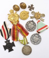 Auktion 364<br>10x div. Orden und Abzeichen, 1. WK