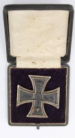 Auktion 364<br>Eisernes Kreuz 1.Klasse, Kaiserreich, in Etui, ungepflegte Erhaltung