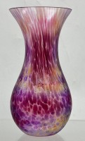 Auktion 364<br>Kunstglasvase, lüstrierend, H-60 cm
