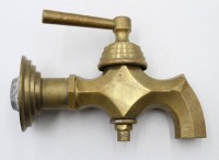 Auktion 364<br>gr. antiker Brunnenhahn, wohl Messing, L-24,5cm, 2,3Kg.
