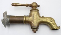 Auktion 364<br>gr. antiker Brunnenhahn, wohl Messing, ca. L-29cm, 2,7Kg