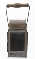 Auktion 364<br>Handlaterne, älter, Reichsbahn?, H-19cm