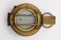Auktion 364<br>maritimer Hand-Kompass, wohl England, Marine, älter, ca. D-6cm