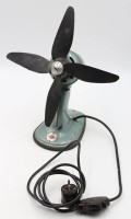 Auktion 364<br>50/60er Jahre Tischventilator, Progress, Funktion nicht geprüft, ca. H-33cm