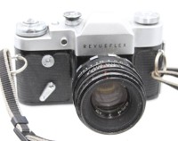 Auktion 364<br>Fotoapparat, Revueflex, Funktion nicht geprüft