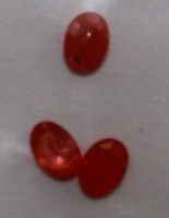 Auktion 364<br>3 erhitze Rubine, ca. 1,4ct