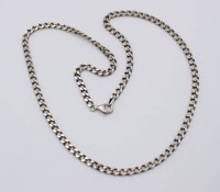 Auktion 364<br>925er Herren-Halskette, ca. 27gr., L-56cm