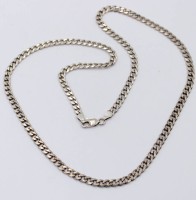 Auktion 364<br>Herrenkette, 925er Silber, Italien, 20gr., L-53cm
