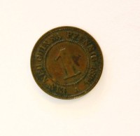 Auktion 364<br>1 Neu-Guinea-Pfennig, 1894 A, Deutsch-Neu-Guinea
