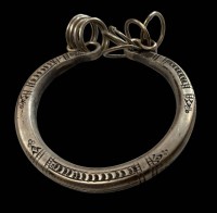 Auktion 364<br>antiker Silber Armreif, wohl Lybien, geprüft, D-ca. 8,5 cm, 154 gr.