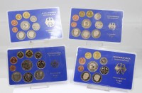 Auktion 364<br>4x  Münzsätze, Staatliche Münze Stuttgart F