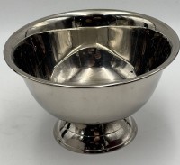 Auktion 364<br>versilberte Aufsatzschale,   H-10 cm, D-17 cm