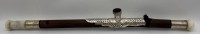 Auktion 364<br>Opiumpfeife, wohl China/Vietnam, 19.Jhd., L-60 cm, D-ca. 3,5 cm