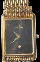Auktion 364<br>Michel Herbelin  Damen Uhr, Quartz, vergoldet, nicht geprüft