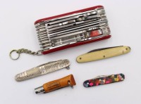 Auktion 364<br>5x div. Taschenmesser, einige älter