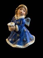 Auktion 365<br>Goebel Weihnachts-Kerzenengel, H-17 cm