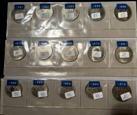 Auktion 365<br>15x 5 und 10 Mark Münzen,DDR, 70-90-er Jahre