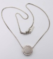 Auktion 365<br>925er Silber-Halskette, Jette Joop Europe, 16gr., ca. L-44cm, Flyer D-2cm