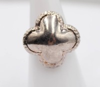 Auktion 365 / Los 1018 <br>Silber-Ring, gepr., 9gr., RG 53