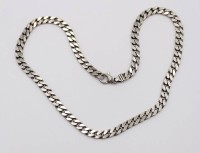 Auktion 365 / Los 1034 <br>schwere 925er Silber-Herrenhalskette, 65,2gr., ca. L-52cm