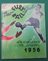 Auktion 365<br>Das Fussball-Jahr- Eine Bildchronik der Saison 1956, Altersspuren