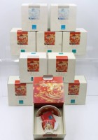 Auktion 365 / Los 8004 <br>11x Weihnachts-Espresso Tassen, Thun, je in orig. Karton, ca. H-5,2cm