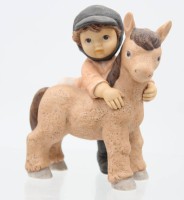 Auktion 365<br>gr. Figur, "Nina &amp; Marco", Goebel, sign. Limpke, ca. H-13,5cm