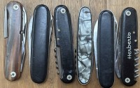Auktion 365<br>6x vintage Taschenmesser