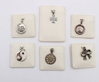 Auktion 365<br>6x div. kl. Silber-Anhänger, ca. L-2,3cm