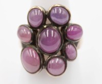 Auktion 365<br>925er Silber-Ring, mit Amethyst, zus. 13,7gr., RG 59