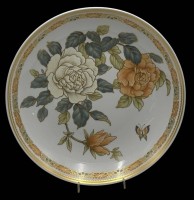 Auktion 365<br>gr. runde Platte "Kaiser" Dekor Osaka, D-31 cm