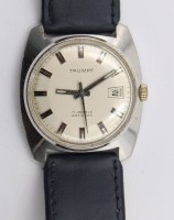Auktion 365 / Los 2045 <br>Vintage-Armbanduhr, Trumpf, Handaufzug, Werk läuft, getragene Erhaltung, D- 3,4cm