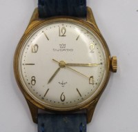Auktion 365<br>Vintage-Armbanduhr, Ducado, Handaufzug, Werk läuft, getragene Erhaltung, D- 3,2cm