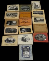 Auktion 365<br>16x Leporellos, alle um 1930/50, div. europ.Städte und Orte