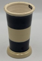 Auktion 365<br>Keramikvase, innen oben signiert, Skandinavien, H- 19 cm,