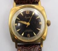 Auktion 365<br>Vintage-Armbanduhr, Mauthe, Handaufzug, Werk läuft, getragene Erhaltung, D- 2,5cm