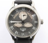 Auktion 365<br>Armbanduhr, Elysee, Automatik, Werk läuft, leicht getragene Erhaltung, D- 4cm