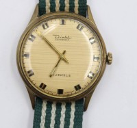 Auktion 365<br>Vintage-Armbanduhr, Diehl Compact, , Handaufzug, Werk läuft, getragene Erhaltung, D- 3cm