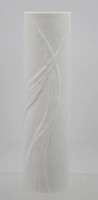 Auktion 365<br>hohe reliefierte Vase, Rosenthal studio-linie, Weißporzellan, ca. H-26,5cm