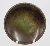Auktion 365 / Los 15027 <br>Art-Déco Bronze Schale, JUST ANDERSEN (1884-1943), Danmark, D-18,5cm