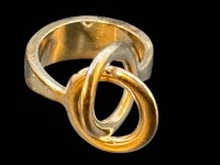 Auktion 365<br>Designerring "Ercuis" S-925-, RG 54, 8,1 gr