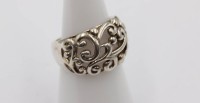 Auktion 365<br>Moderner Silber Ring,  gemarkt "ARG935 STS", RG 53, 5,2 gr.