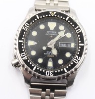 Auktion 365<br>Armbanduhr Citizen -Promaster, Automatik, Werk läuft, getragene Erhaltung, ca. D-4cm