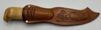 Auktion 365<br>Finland Messer "Martiini" in Lederscheide, L-23 cm