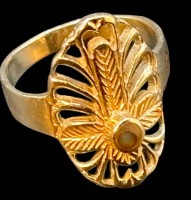 Auktion 365<br>Silberring-925- mit Perlmutt, RG 56, 4,1 gr.