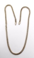 Auktion 365<br>925er Herren-Halskette, 27,5gr., L-50cm