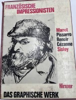 Auktion 365 / Los 3021 <br>Grossbildband "Französische Impressionisten" 1976, Einband Gebrauchsspuren, ca. 300 Seiten