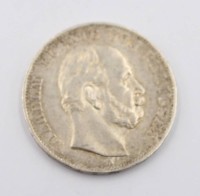 Auktion 365<br>1 Taler Preussen Siegestaler, 1871 A , 18,83gr., D-3,3cm