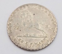 Auktion 365<br>16 Gute Groschen, 1827 Silbermünze, Königreich Hannover, auch bekannt als "Rossmünze", 11,7gr., D-3cm